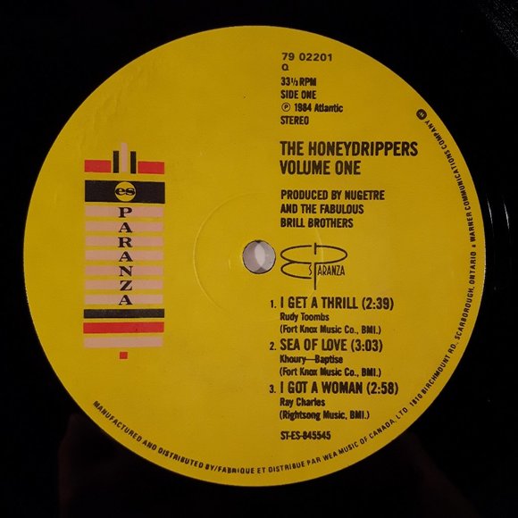 The Honey Drippers - Volume One - Vinyl LP Record - Picture 3 of 4